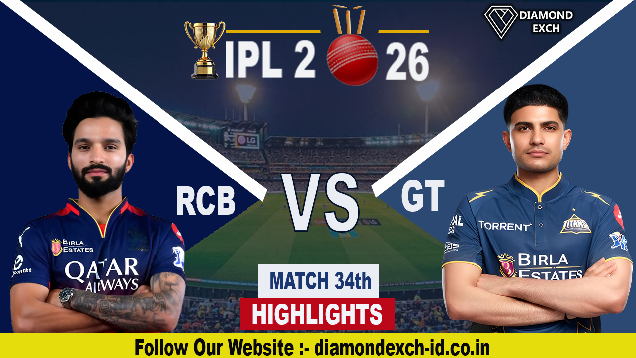 Toss, Dew and Strategy: RCB vs GT Showdown tonight of Match 34